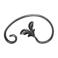 Завитки з листям