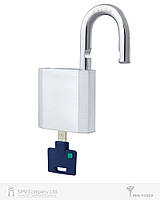 Замок навесной MUL-T-LOCK g5 *interactive+ 264s+ 2key dnd3d_blue nr_shackle 27мм 10мм box_m