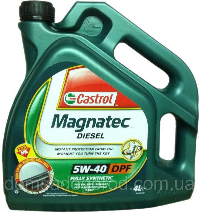 Олія Castrol Magnatec 5w-40 Disel DPF 4 л