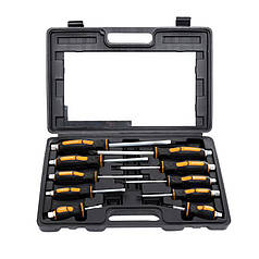 Набір викруток у кейсі 10 шт Kraft&Dele KD10283