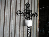 Кований хрест надгробний арт.рт No 23, фото 3