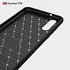 Чохол накладка для Huawei P20 силіконовий, Carbon Fibre, чорний, фото 5