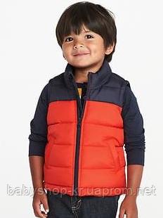 Жилет Old Navy (США) синьо-червоний для хлопчика