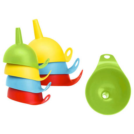 ЧОСИГТ Набір лійок, 2 штуки, жовті 701531792 IKEA, ІКЕА, CHOSIGT, фото 2