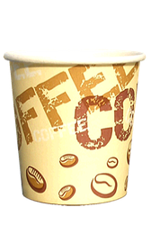 Стакан паперовий одношаровий Coffee coffee 110 мл. 50 шт.