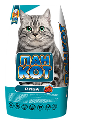 Пан-Кіт РИБА Сухий корм для дорослих кішок 10кг