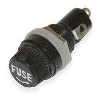 01-15-003. Тримач запобіжника (Fuse), 5х20мм, чорний
