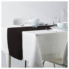 МЭРИТ Доріжка настільна, чорний, 35x130 см 10246191 IKEA, ІКЕА, MARIT, фото 3