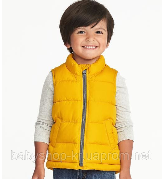 Жилет Old Navy (США) жовтий для хлопчика