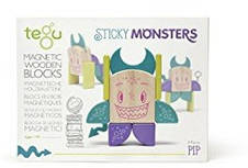 Магнітний конструктор Tegu Монстр Піп, фото 3