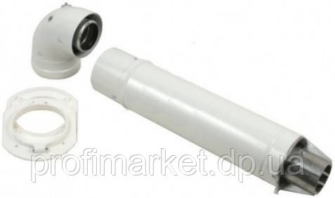 Комплект горизонтального проходу Saunier Duval 60/100, довжина 0,75 м, фото 1