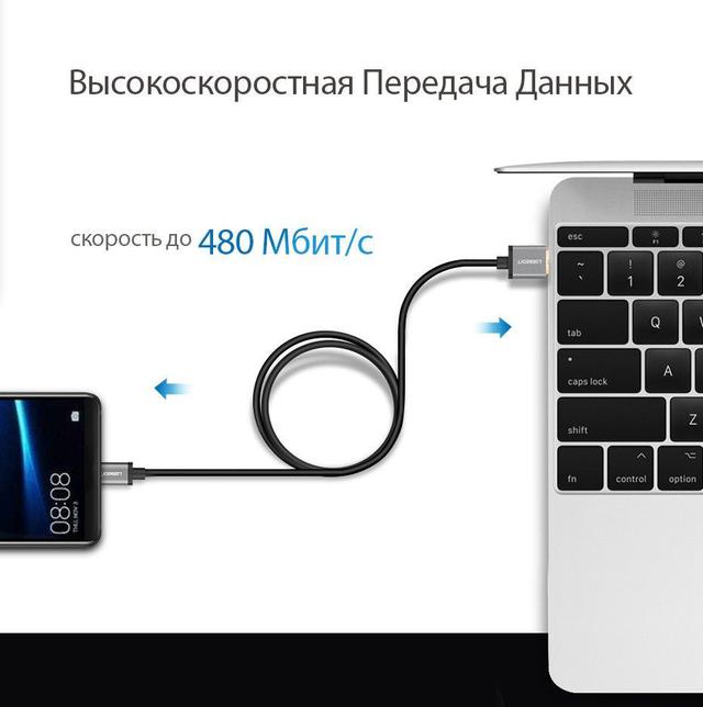 Кабель Quick Charge Lightning