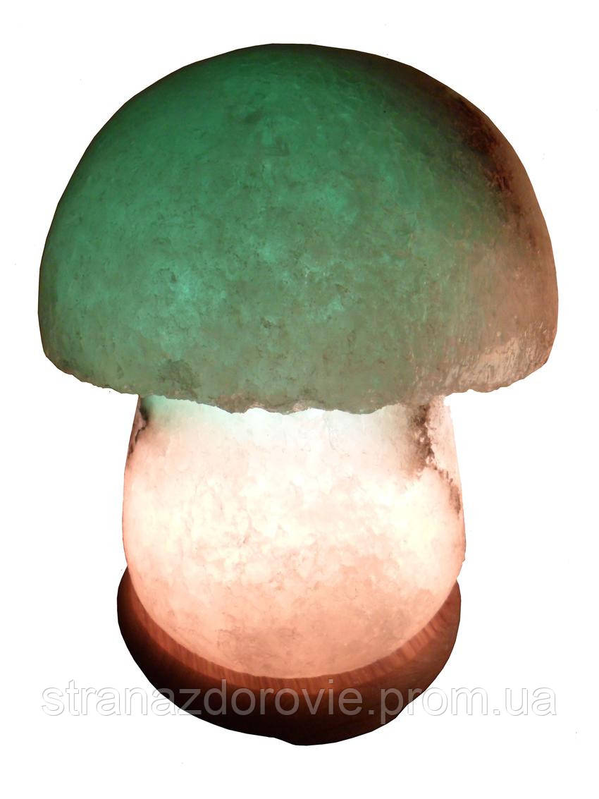 Соляной светильник Гриб 3-4 кг.Белая,цветная лампочка - купить по ...