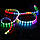 Світлодіодна стрічка "Бігуча хвиля" RGB RW 5050 54LED/m RW 3LED IP20 Magic strip, фото 5