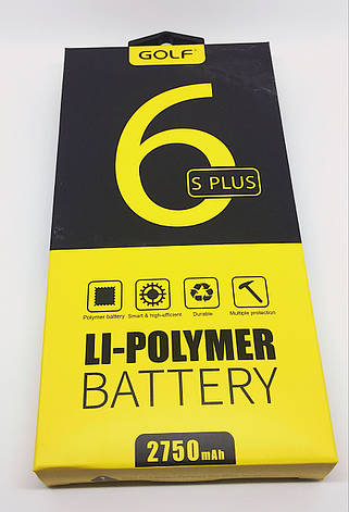 Акумулятор GOLF Apple iPhone 6S Plus 2750mAh, фото 2