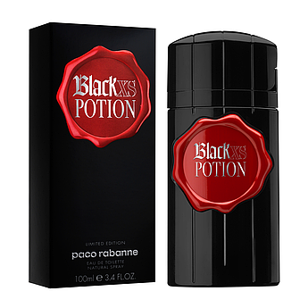Чоловіча туалетна вода Paco Rabanne Black XS Potion for Him (Пако Рабан Блек Ікс Ес Поушен фо Хім)