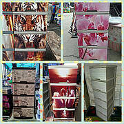 Пластикові комоди алеана