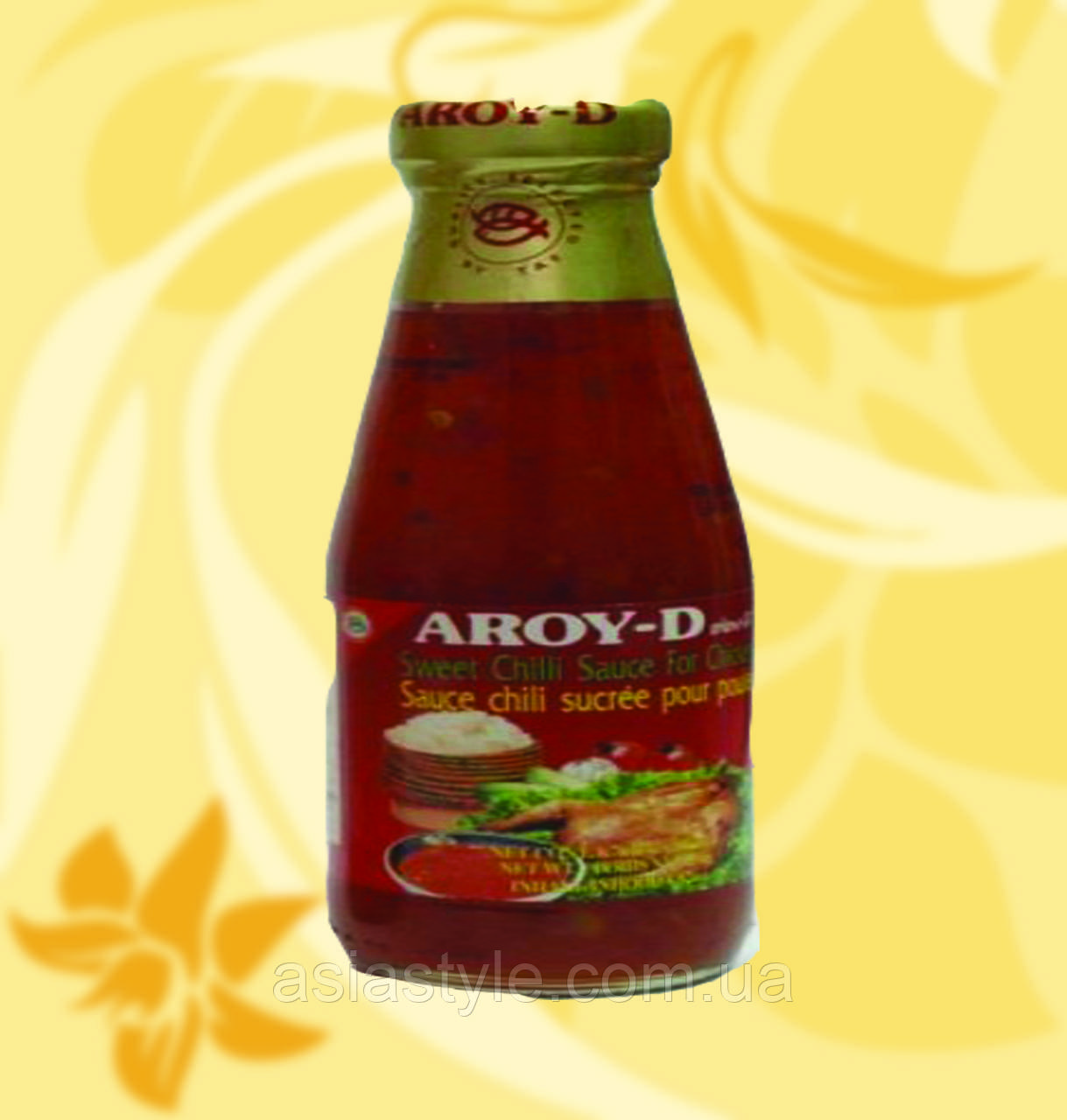 Соус солодкий, Чилі, для курки,Aroy-D, 250 мл, Мо