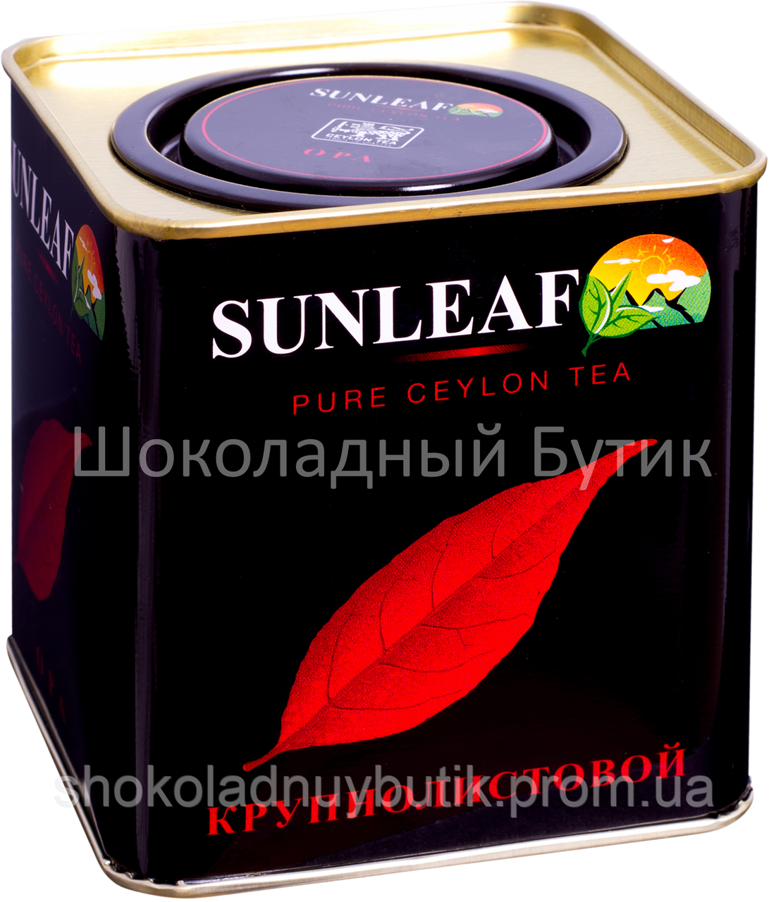Чай SUNLEAF Сонячний Лист, чорний чай, ж/б, 150г.: продаж, ціна у ...