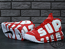 Чоловічі кросівки Nike Air More Uptempo x Supreme Suptempo Red 902290-600, фото 6