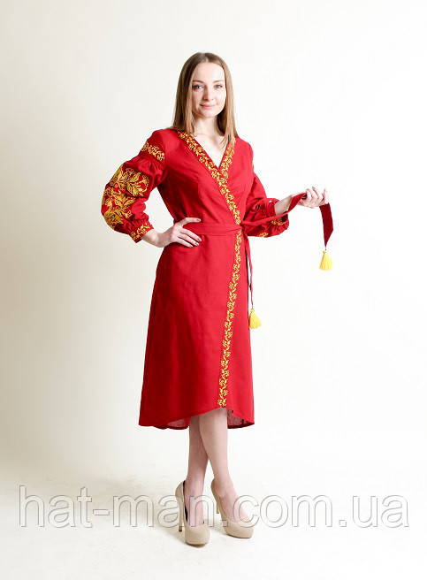 Сукня Ява, вишнева