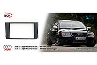 Перехідна рамка 2 Din Audi A6 C5 Allroad 01 - 05 чорна ACV