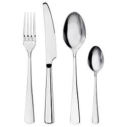 Столовий набір IKEA SEDLIG 24 предмети нержавіюча сталь 401.553.11
