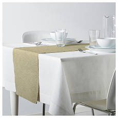 МЭРИТ Доріжка настільна, бежевий, 35x130 см 50246189 IKEA, ІКЕА, MARIT, фото 3
