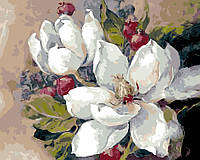 Картина по номерам Белые лотосы (AS0113) 40 х 50 см ArtStory