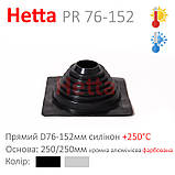 Прохід покрівлі для вентиляції Hetta PR 76-152, фото 3