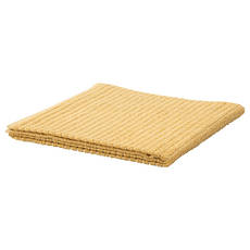 ВАГСЙОН Банний рушник, жовтий, 70x140 см 50355550 IKEA, ІКЕА, VÅGSJÖN, фото 3