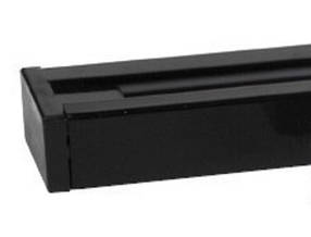 Трек Horoz для LED світильника чорний 1м Код.57129