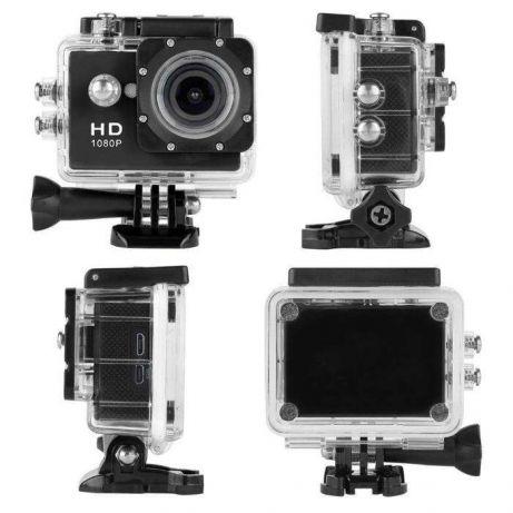 Экшн-камера Sports Action Camera Black Full HD A9 HD 1080p - фото 4 - id-p675817284