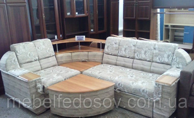 Столик Меркурій-банкетка (Юдин/Yudin) 950*950*400 мм, фото 1