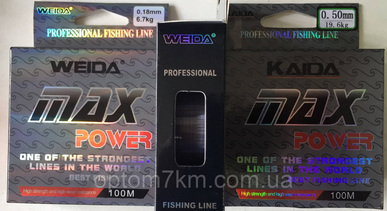 Леска WEIDA MAX power 100m