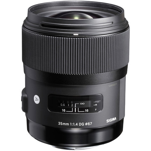 Об'єктив Sigma 35mm f1.4 DG HSM Art Lens for Sony DSLR Cameras (340205)