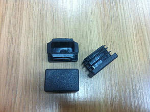 Заглушка профільної труби плоска 15*30