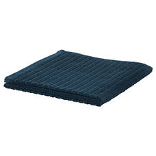 ВАГСЙОН Рушник для рук, темно-синій, 50x100 см 80353597 IKEA, ІКЕА, VÅGSJÖN, фото 3