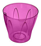 Кашпо для квітів "Аркада" (Еталон) 130 жовтий, фото 5