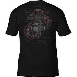 Футболка 7.62 Design USMC 'Rifleman's Creed' Battlespace men's T-Shirt Black
