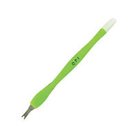 Різець для кутикули з пушером (11 см) QT-06/4