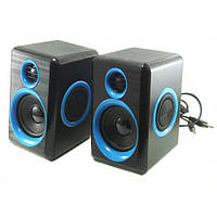 Колонки для ПК комп'ютера F&T FT-165 Black Blue