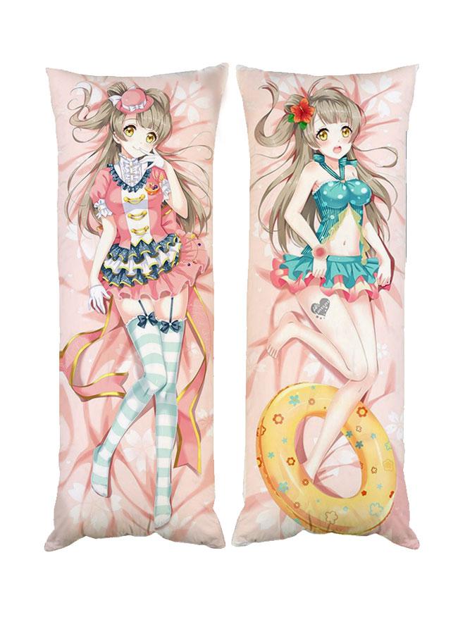 Подушка дакімакура Мінами Которі Love Live декоративна ростова подушка для обіймання двостороння
