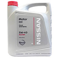 Моторное масло NISSAN 5W40 (5 Liter) - KE900-90042