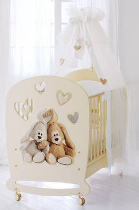 Дитяче ліжечко Baby Expert CREMINO, фото 2