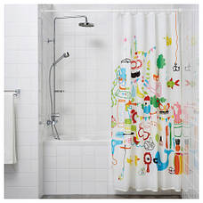 БОТАРЕН Штанга для штори на ванну, білий, 120-200 см 90314973 IKEA, ІКЕА, BOTAREN, фото 2