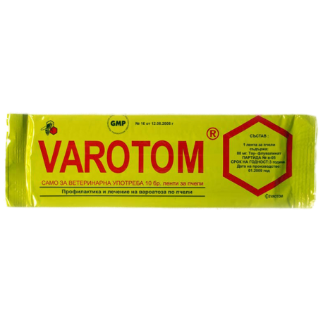 Варотом (10 смужок) від вароатозу