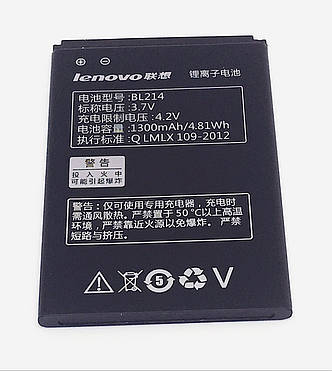 Акумулятор Lenovo A398 BL214 1300mAh, фото 2