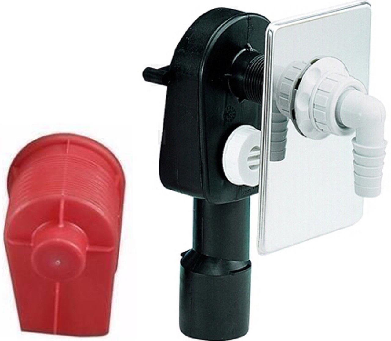 Сифон для Стиральной и Посудомоечной Машины HL400, Встраиваемый ...