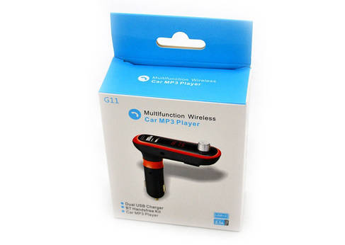 ФМ FM трансмітер модулятор авто hands free MP3 Bluetooth G11, фото 4